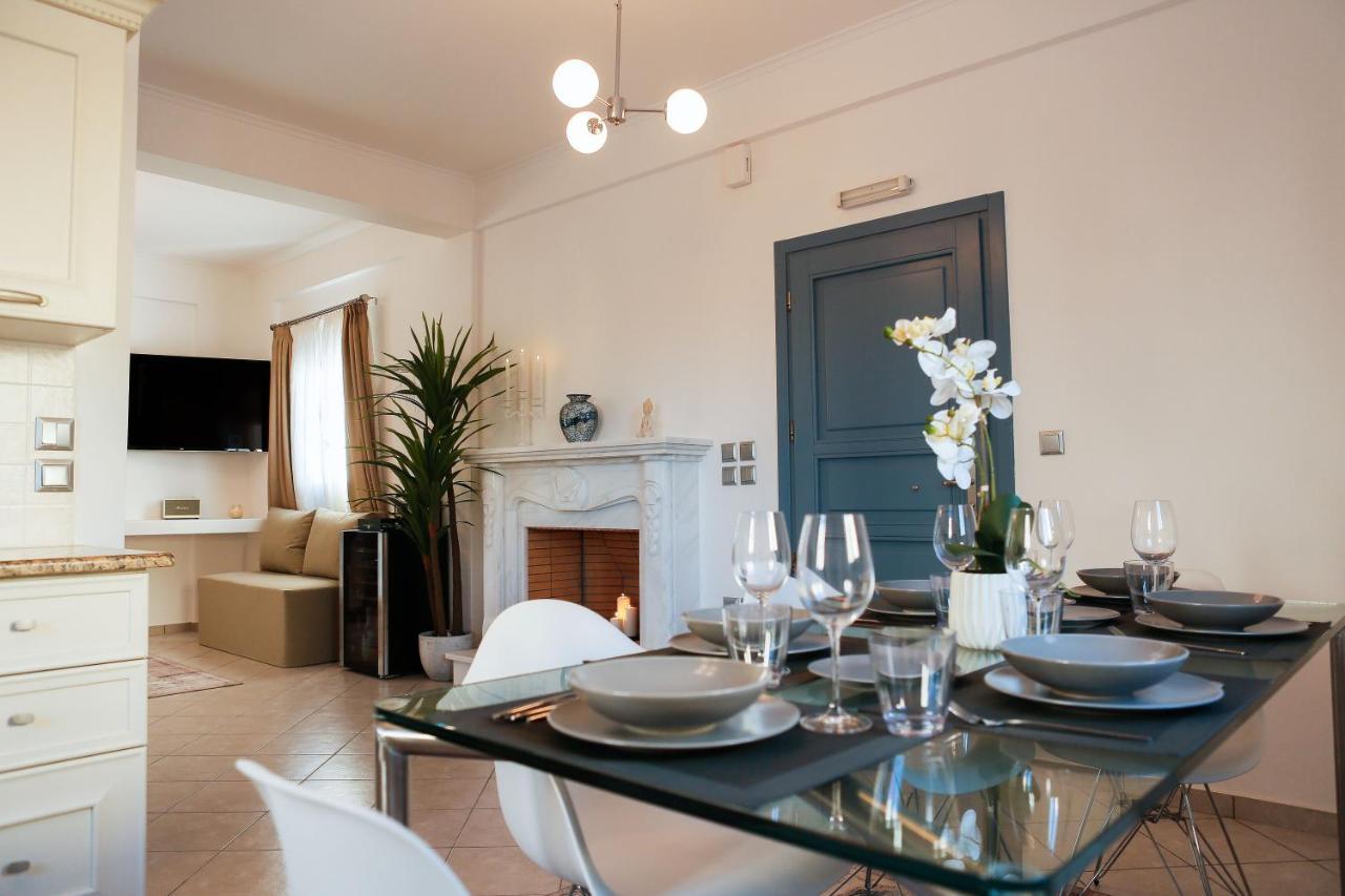 The Z Private Villa, Santorini 莫诺利索斯 外观 照片