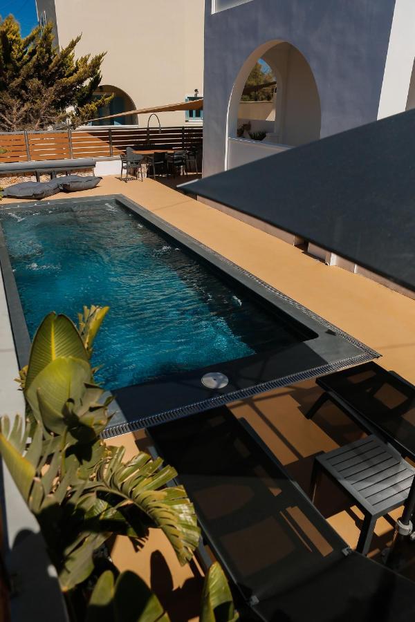 The Z Private Villa, Santorini 莫诺利索斯 外观 照片