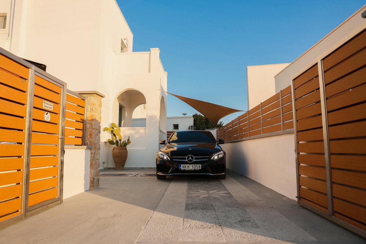 The Z Private Villa, Santorini 莫诺利索斯 外观 照片