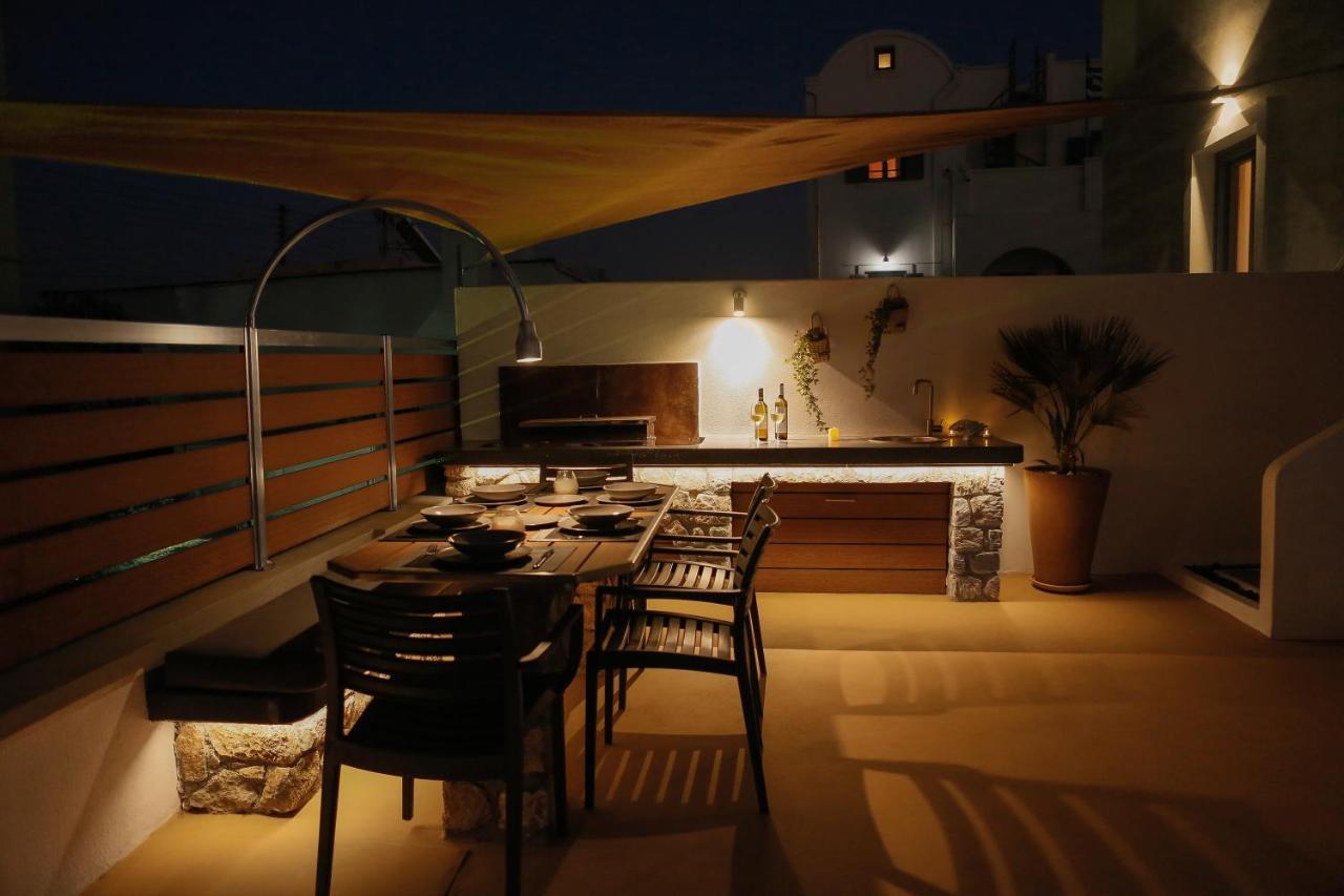 The Z Private Villa, Santorini 莫诺利索斯 外观 照片