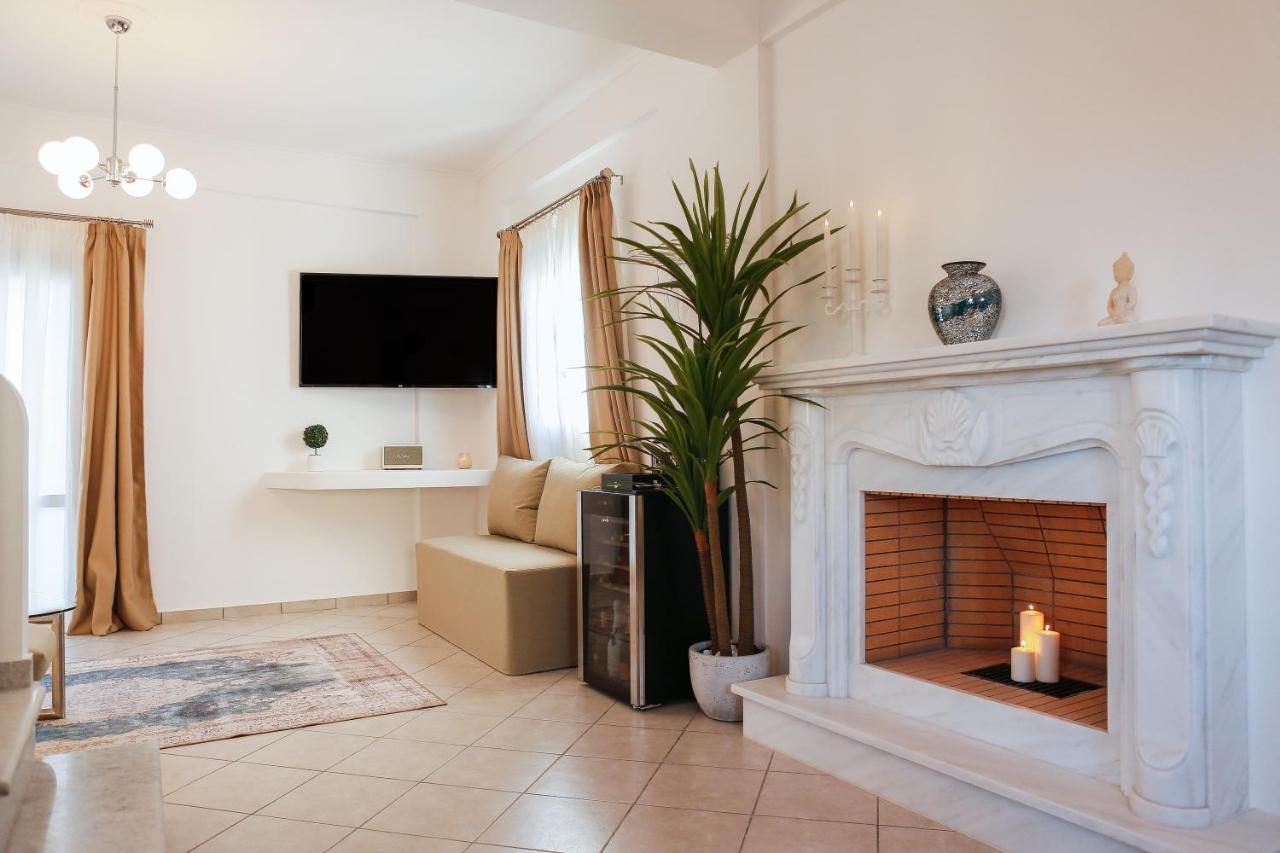 The Z Private Villa, Santorini 莫诺利索斯 外观 照片