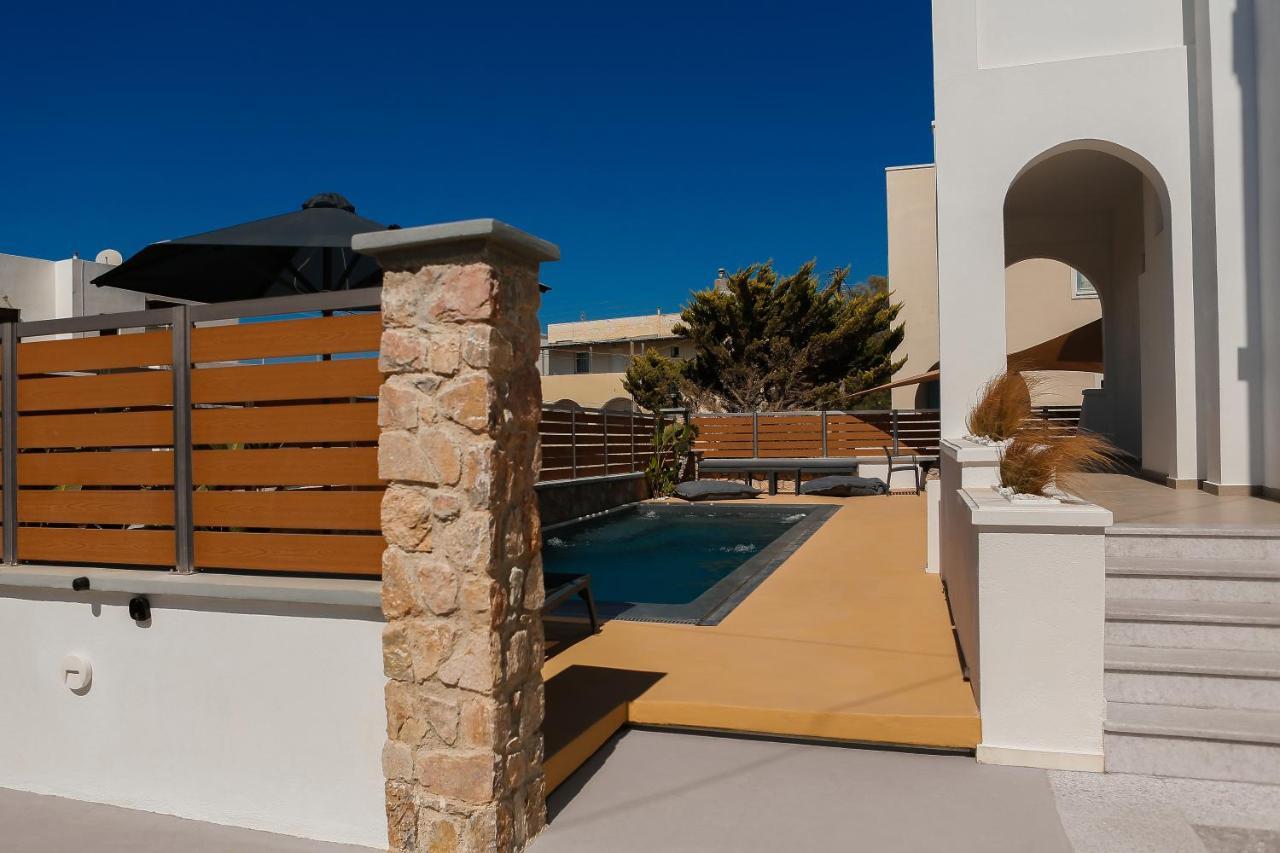 The Z Private Villa, Santorini 莫诺利索斯 外观 照片