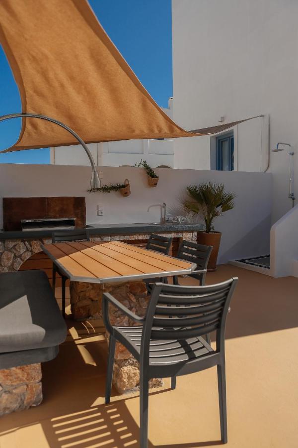 The Z Private Villa, Santorini 莫诺利索斯 外观 照片