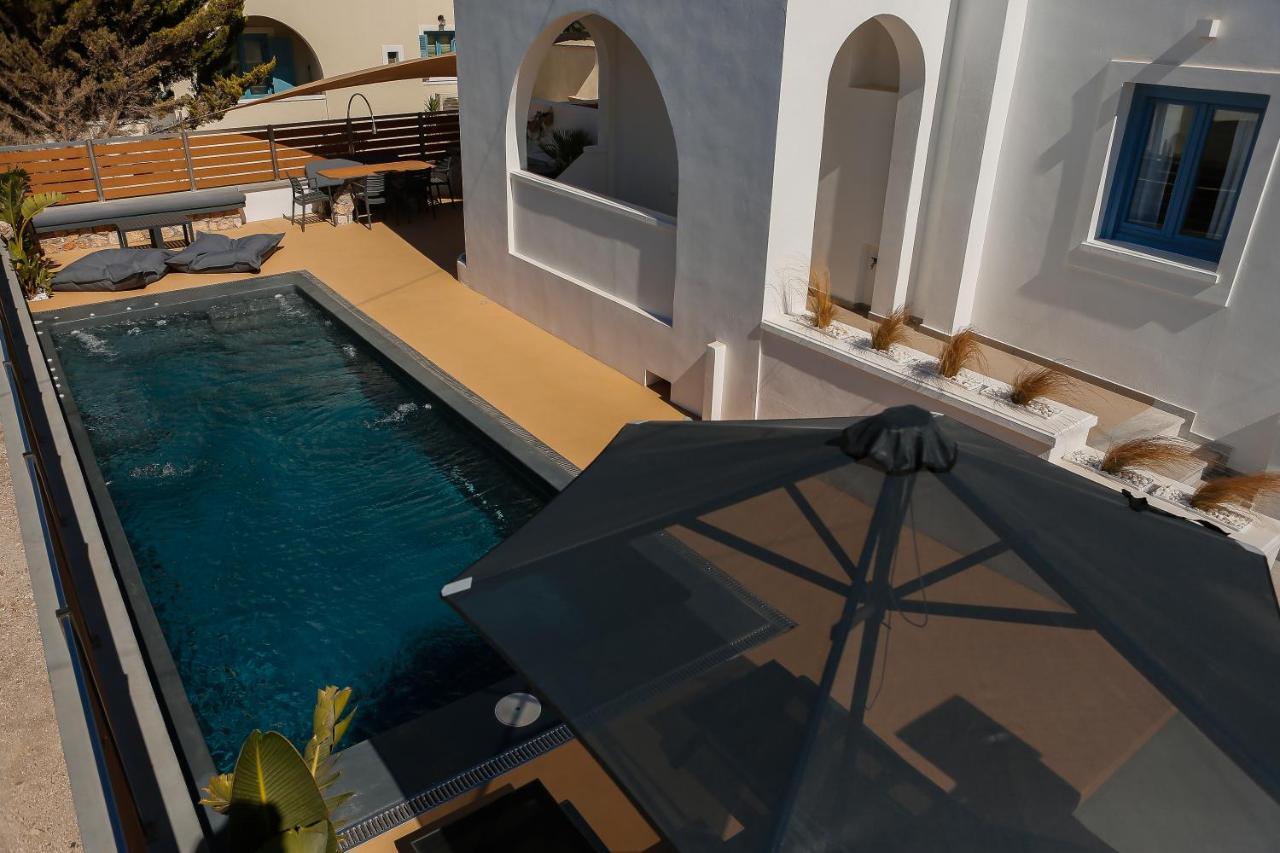 The Z Private Villa, Santorini 莫诺利索斯 外观 照片