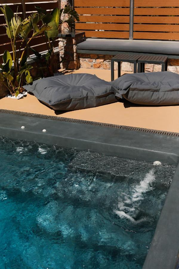 The Z Private Villa, Santorini 莫诺利索斯 外观 照片