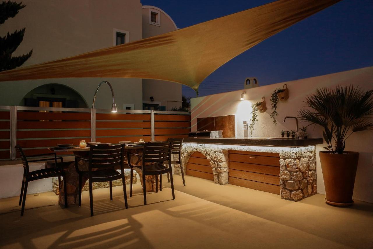 The Z Private Villa, Santorini 莫诺利索斯 外观 照片
